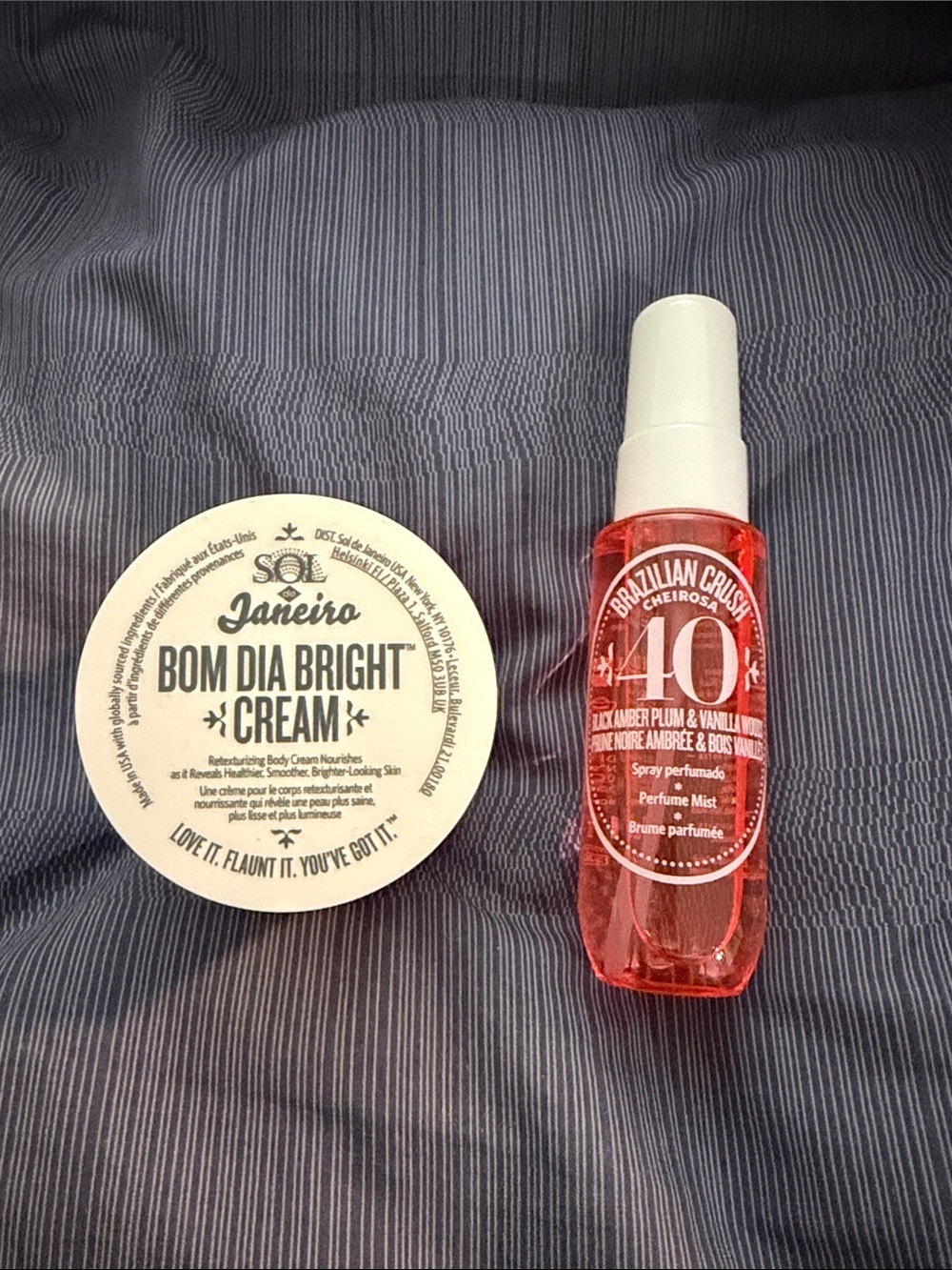 Sol de Janeiro Set with White Cream & Pink Mist